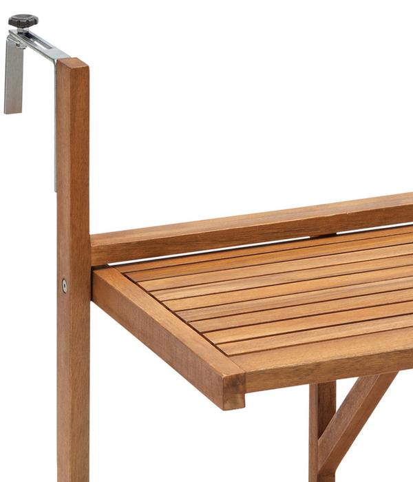 Dehner Balkonhängetisch, ca. B90/H65/T41,7 cm
