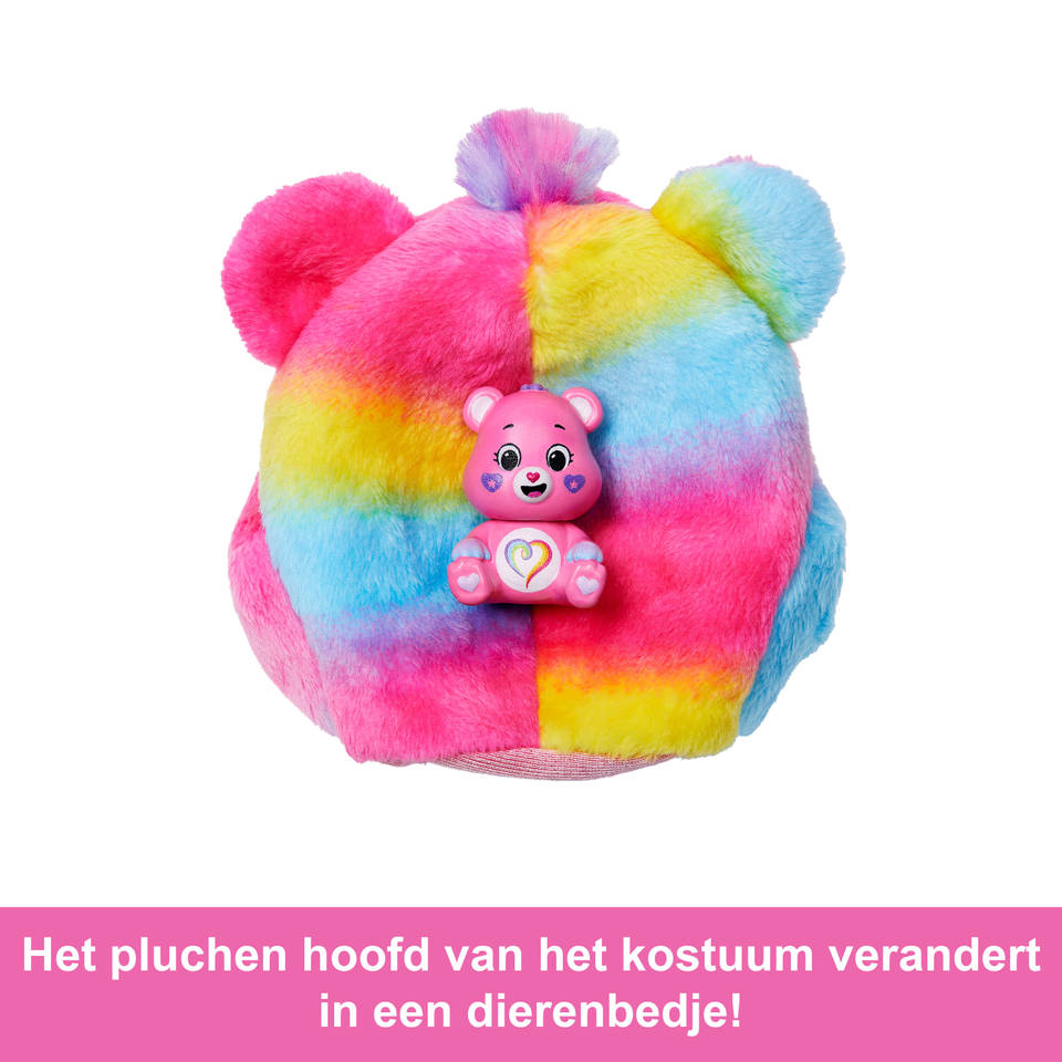 Barbie Cutie Reveal Care Bears pop - roze