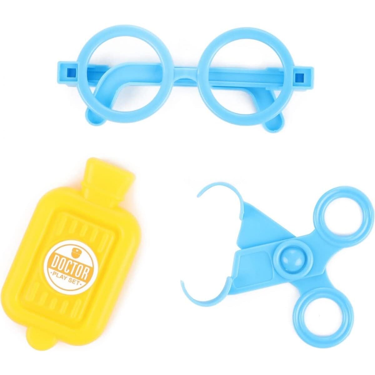 Toi-Toys - Doktor Verkleidungsset mit Kittel und Zubehör Kostüm Verkleidung für Kinder