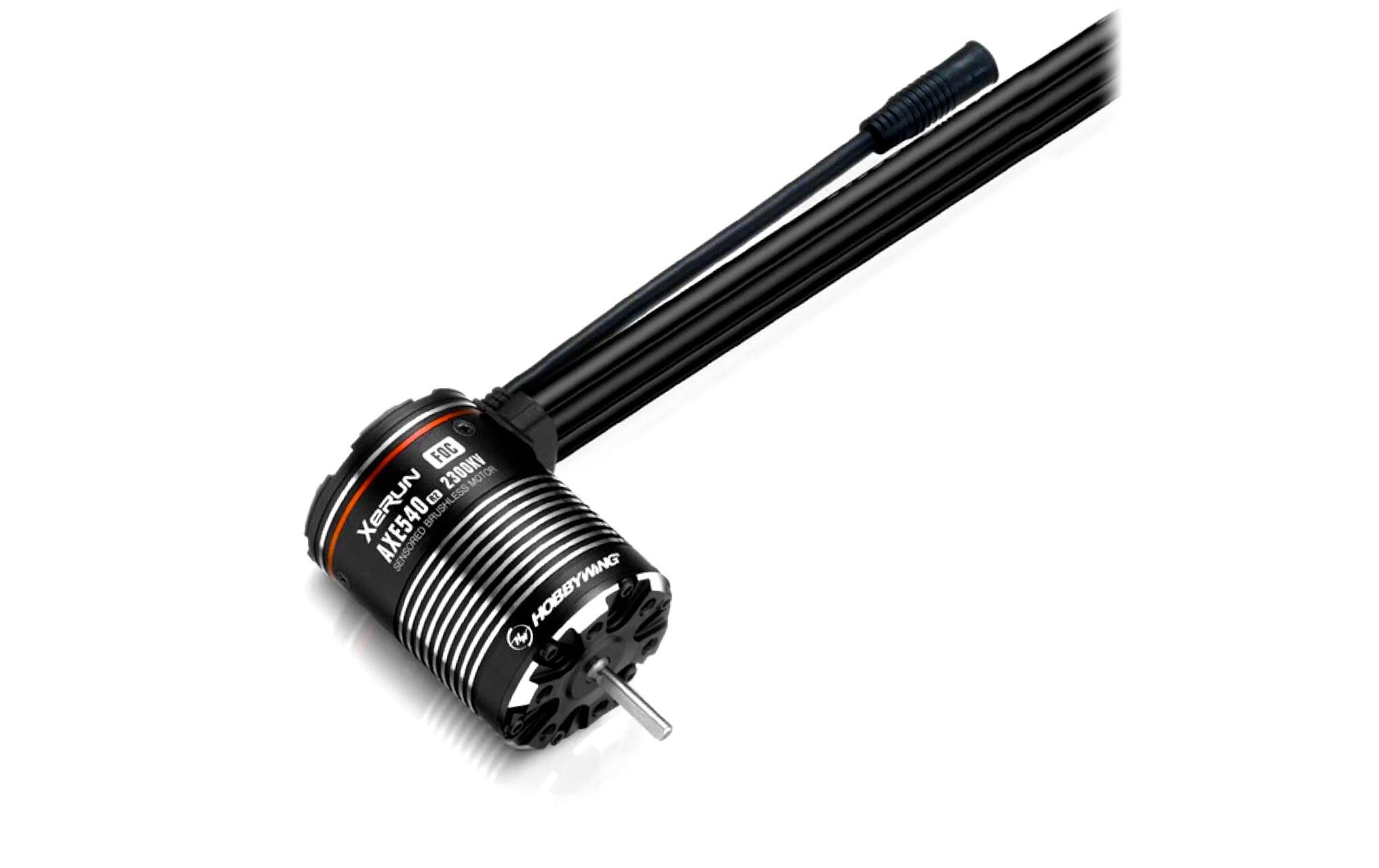 Brushless-Antriebsset AXE Plus R3 Combo 2300 kV 2-3S<br>Brushless-Combo für Rock Crawler im Massstab 1:10