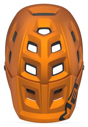 Casque All-Mountain MET Terranova Orange Titanium Mat