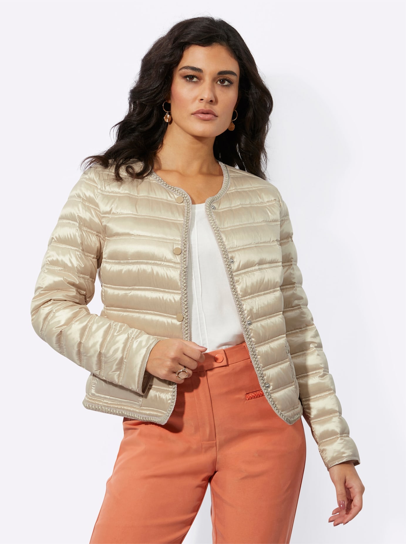 creation L Daunenjacke ohne Kapuze