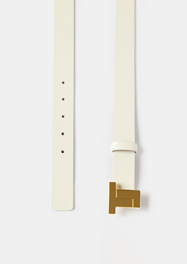 Ceinture 8 Bisécrue en cuir