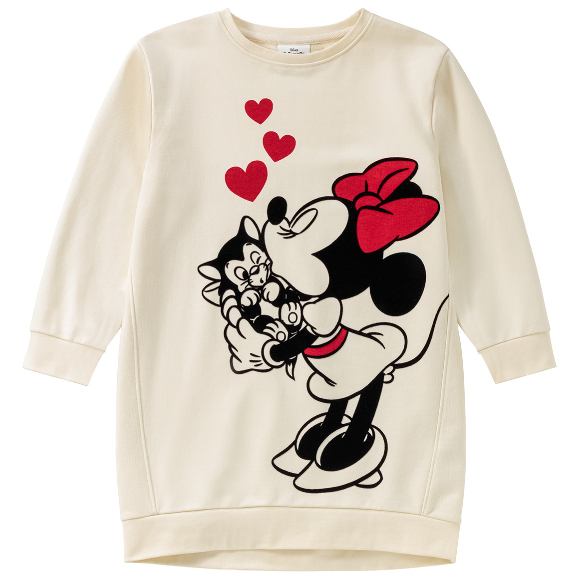 Topolino Minnie Maus Sweatshirt und Leggings im Set creme
