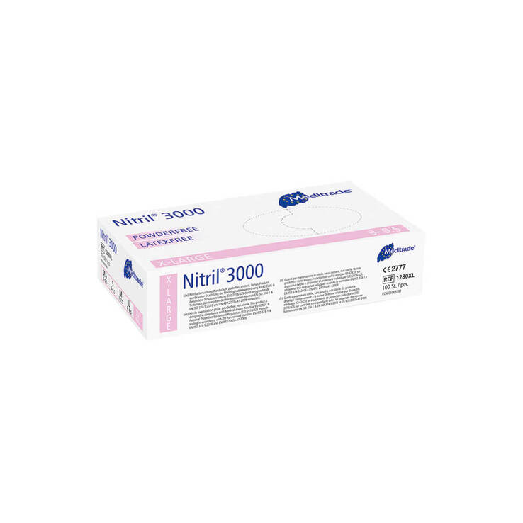 Nitril 3000 Untersuchungshandschuhe unsteril XL, 100 St