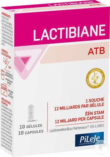 PiLeJe Lactibiane Microbiotiques ATB 10 Gélules