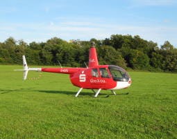 Hubschrauber-Rundflug in Schweinfurt als Geschenk