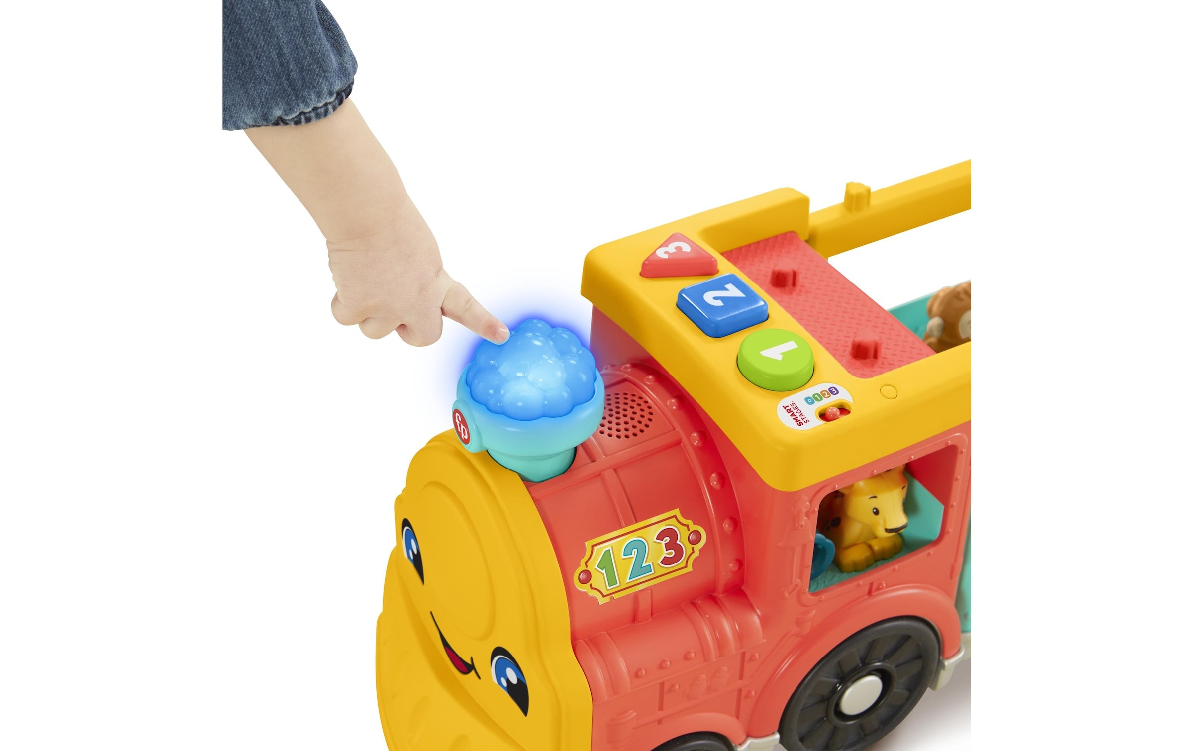 Fisher-Price® Lernspielzeug »LP Grosser ABC Tierfreunde Zug«