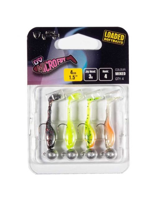 Fox Rage Mini Fry Mixed Uv Cp Loaded 2 - Softbait -