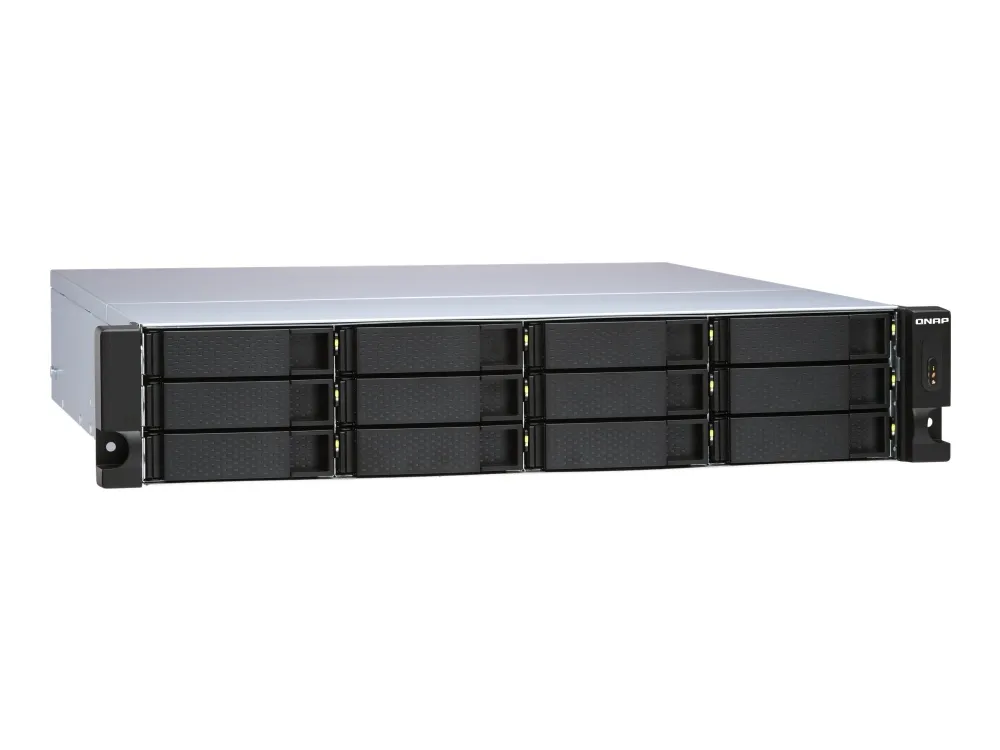 QNAP TL-R1200S-RP - Harddisk-array - 12 bays (SATA-600) - SATA 6Gb/s (ekstern) - rackversion - 2U