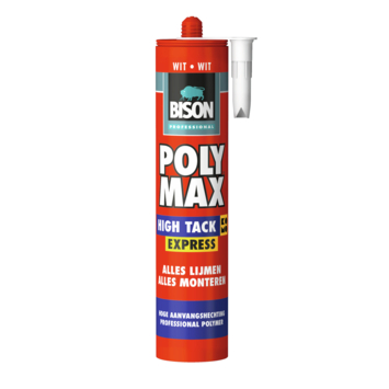 Bison professional polymax express high tack wit 435 g