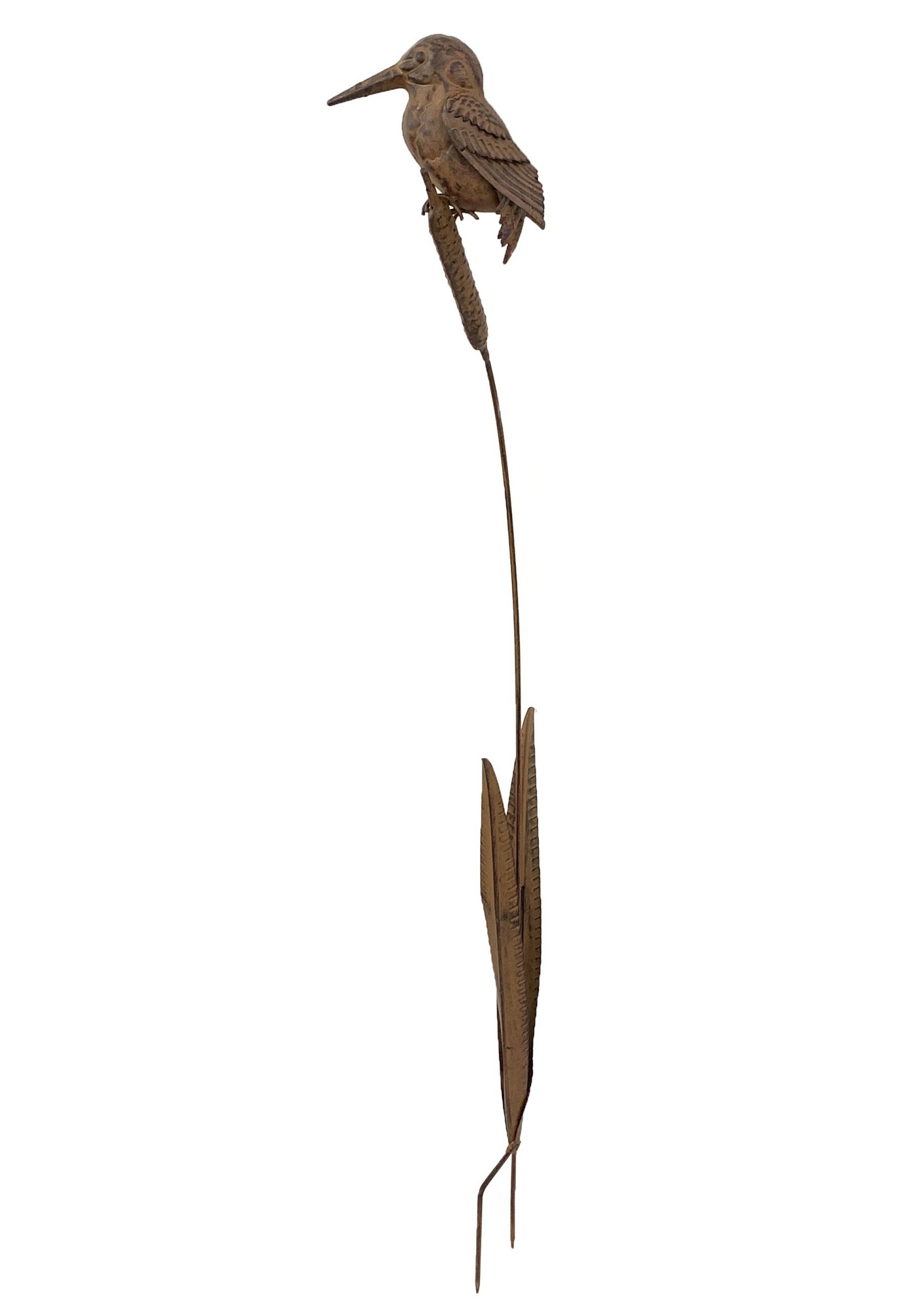 Gartenstecker 'Eisvogel' aus Eisen, H 106 cm, B 22 cm, L 15 cm günstig bestellen