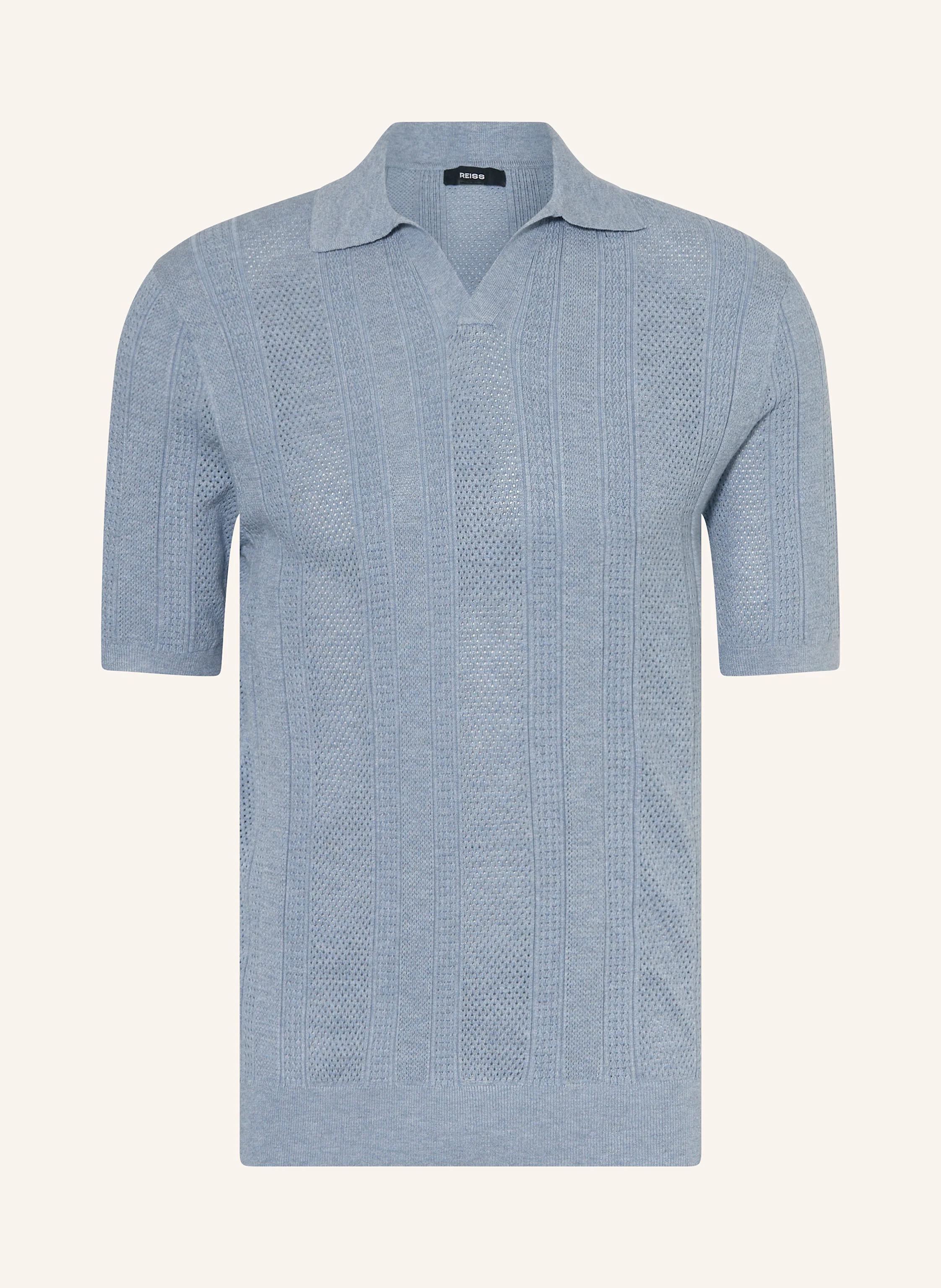 REISS Strick-Poloshirt