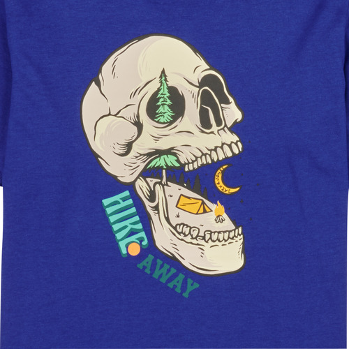 Jack & Jones - JJHIKER TEE SS CREW NECK JNR - Bleu