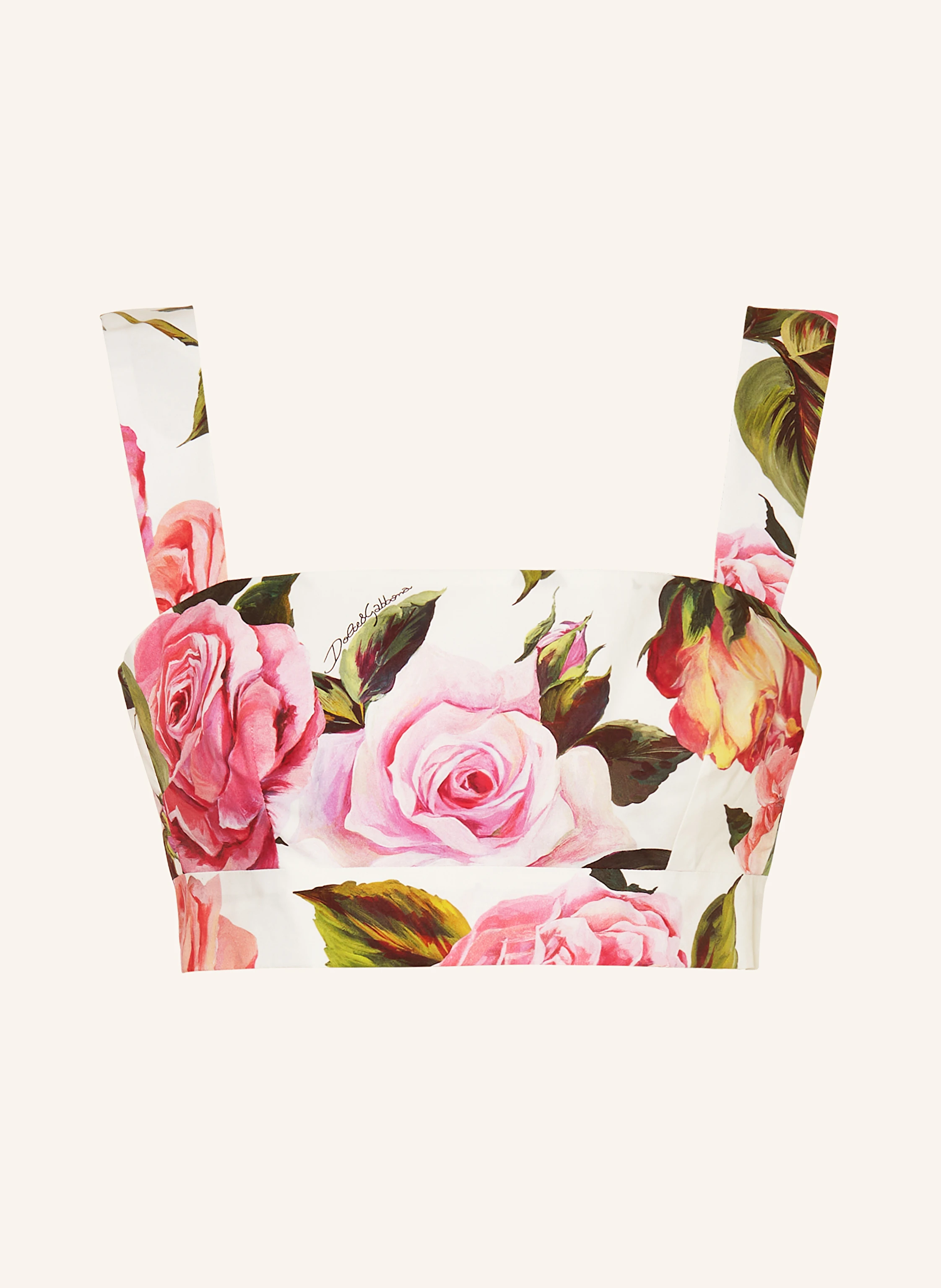 DOLCE & GABBANA Cropped-Top