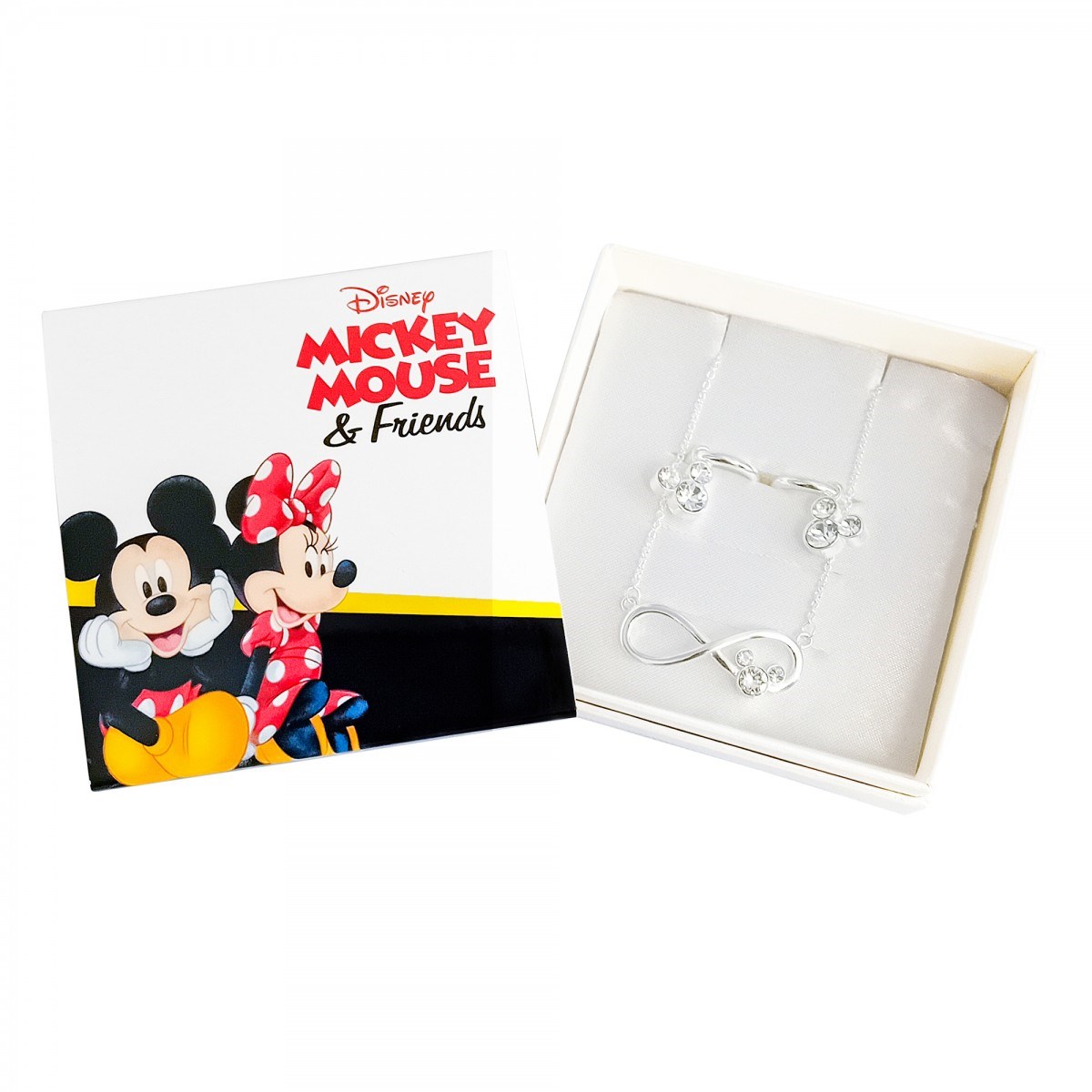 Parure collier et boucles d'oreilles Disney - Mickey