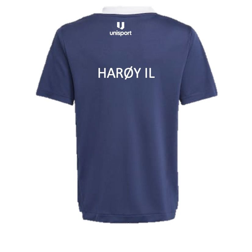 Harøy IL T-shirt d'Entraînement - Bleu Marine/Blanc Enfant