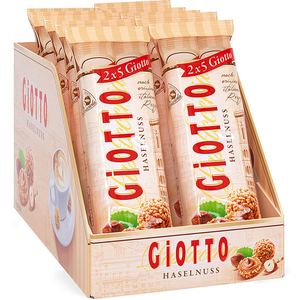 100 Giotto Haselnuss Kugeln 10x43g MHD:13.4.25