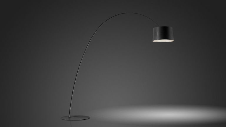 Foscarini Twiggy Elle booglamp LED zwart