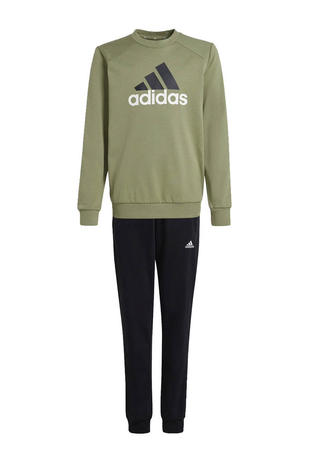 adidas joggingpak groen/zwart