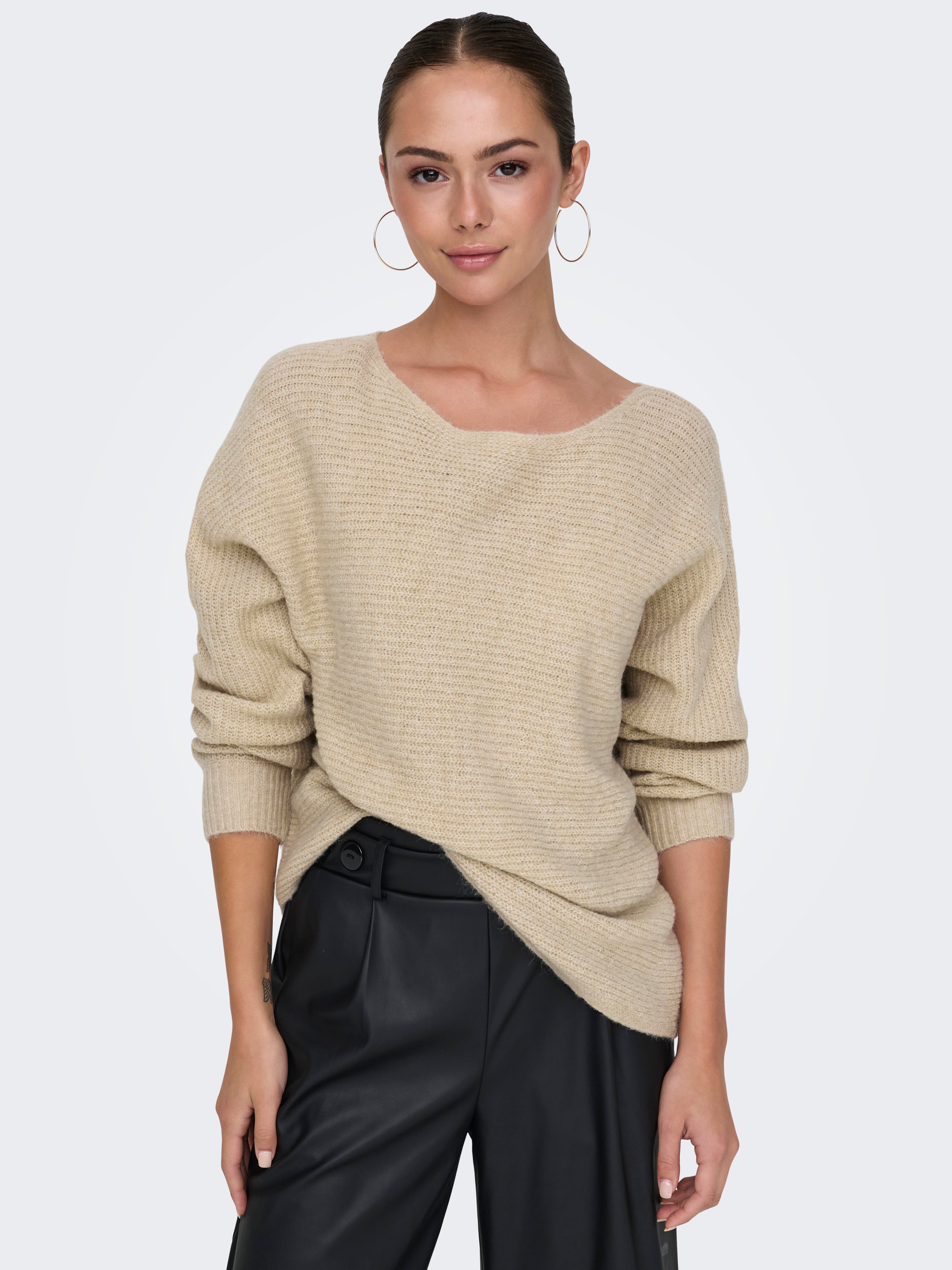 JDYUMA Strickpullover Silver Lining