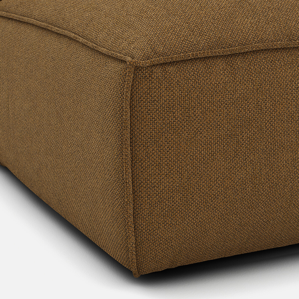 LA REDOUTE INTERIEURS<br>Sofá lounge, direito, tecido texturizado, Seven