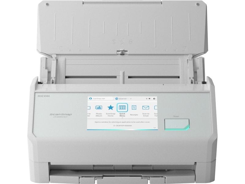 Fujitsu ScanSnap iX2500 ADF-Dokumentenscanner mit Duplex-Scan, WLAN und USB