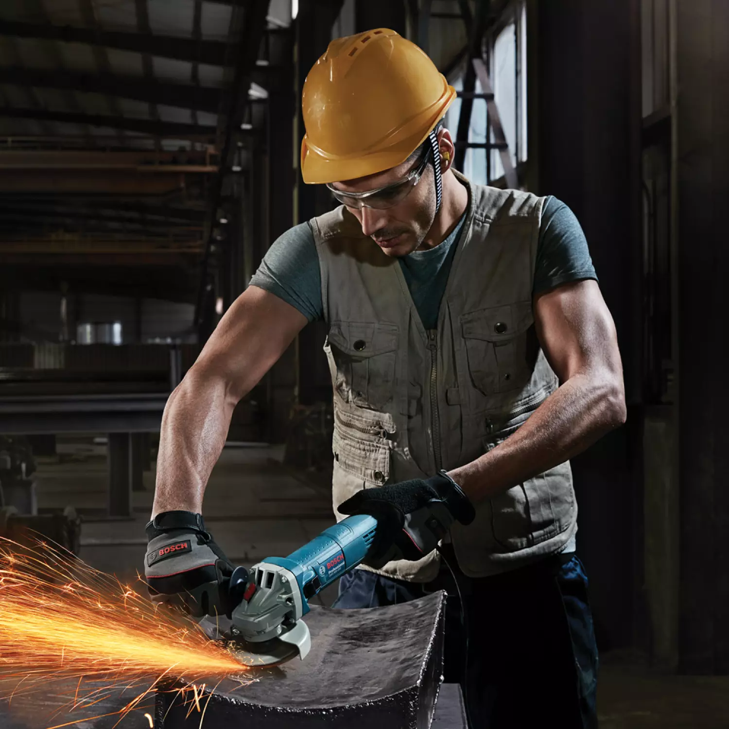 Bosch GWS 9-125 S Haakse slijper - 900W - 125mm - variabel