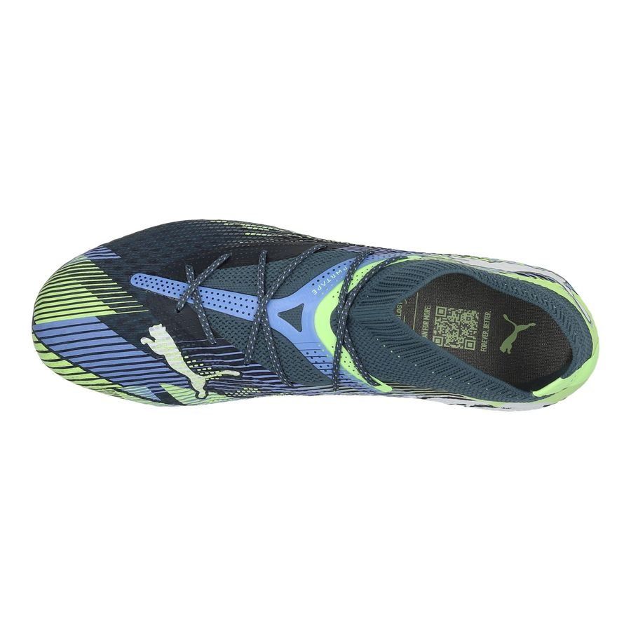 PUMA Future 7 Ultimate FG/AG Lights Out - Gray Skies/Blanc/Fizzy Apple