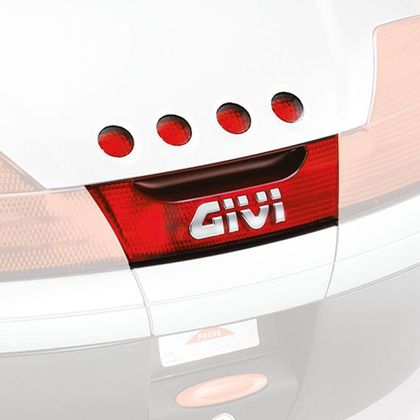 Pièces détachées Givi CATADIOPTRE CENTRAL Z732KIT POUR TOP CASE V46 Universel - Rouge