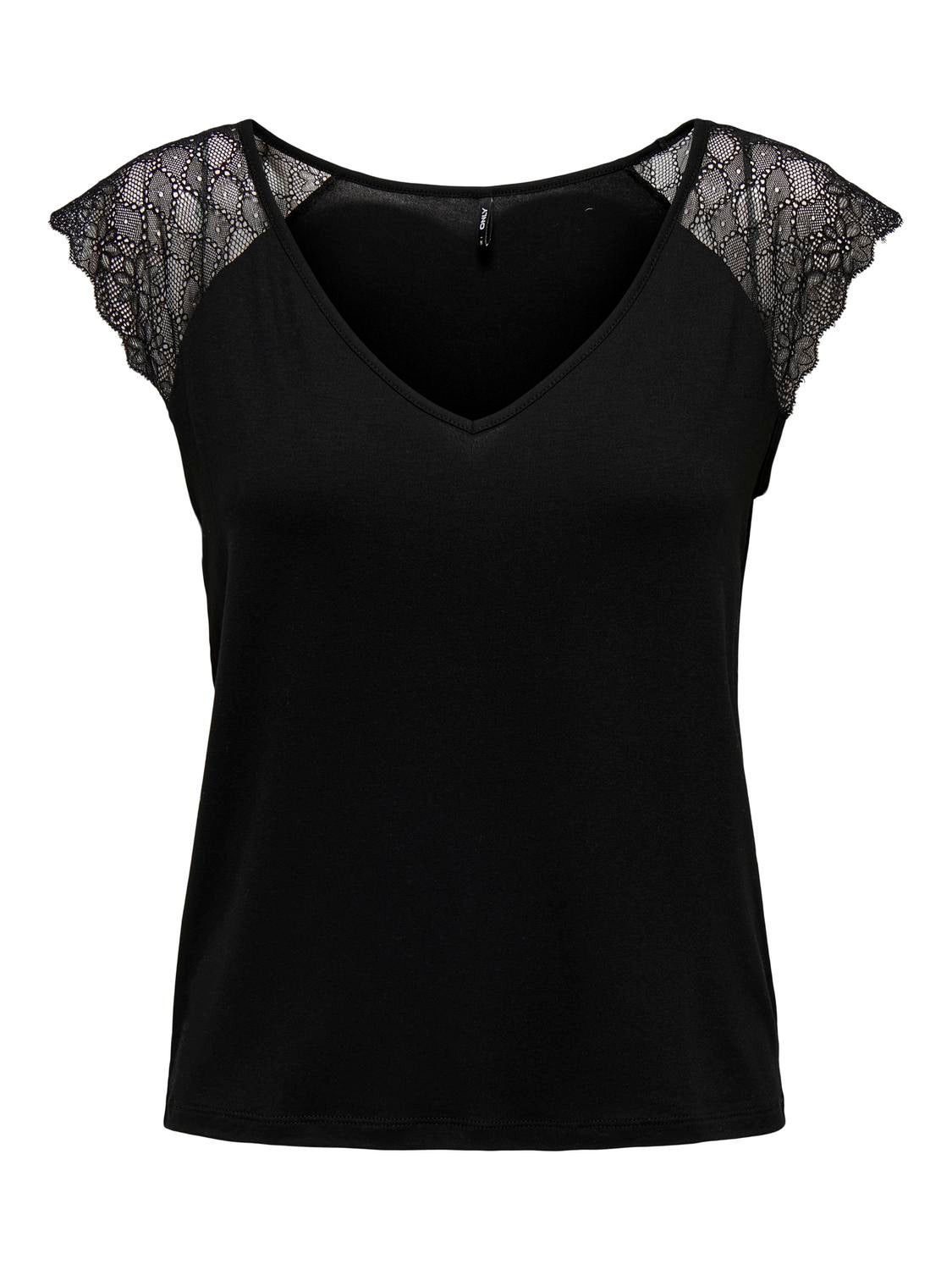 ONLPETRA Top Black