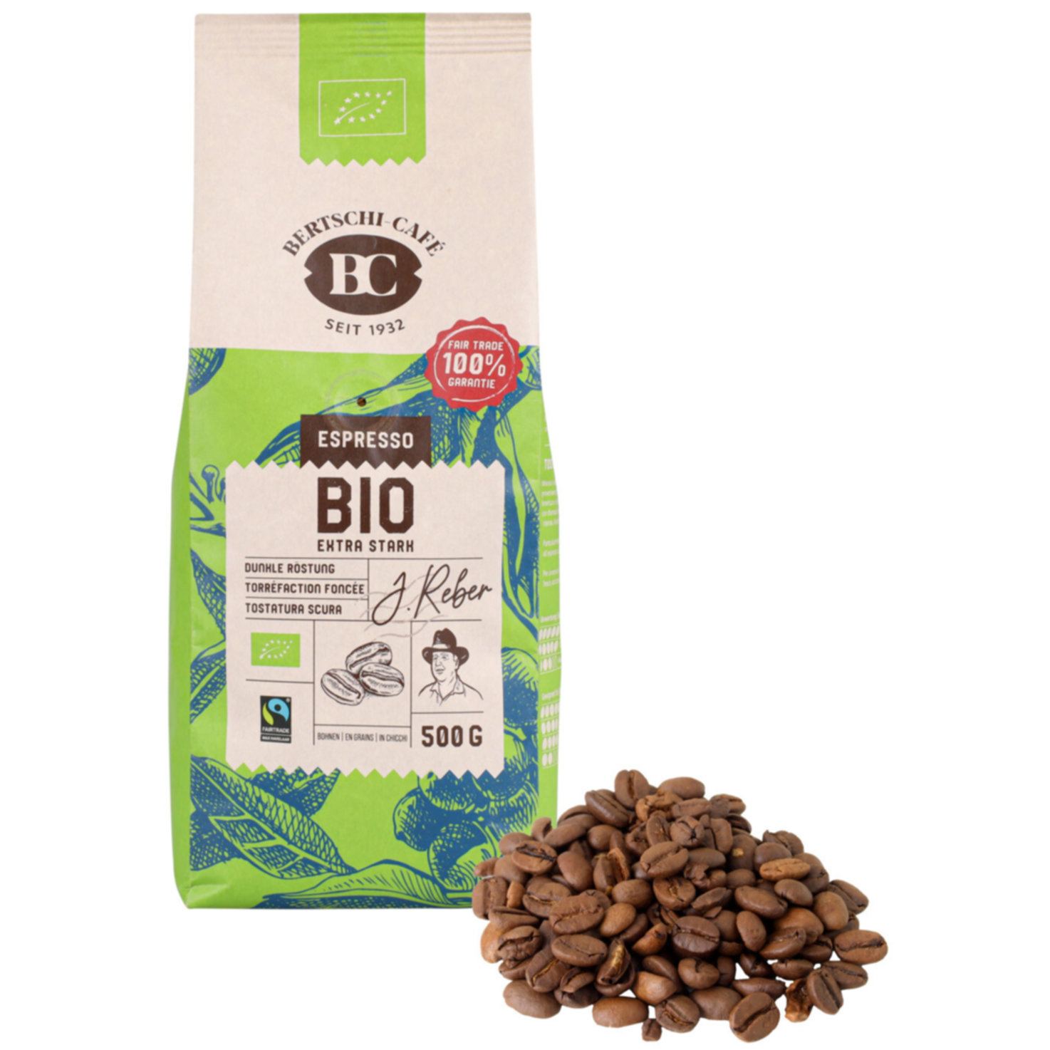 Bertschi Bio Espresso Bohnenkaffee