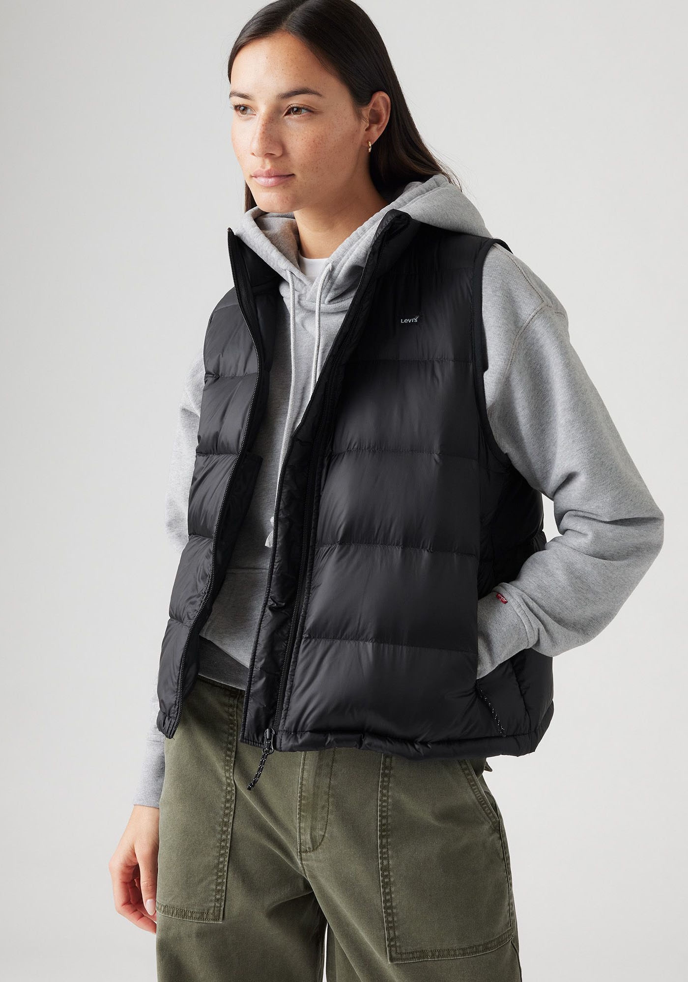 Levi's® Steppweste »POLLY PACKABLE VEST« mit Logo Stickerei