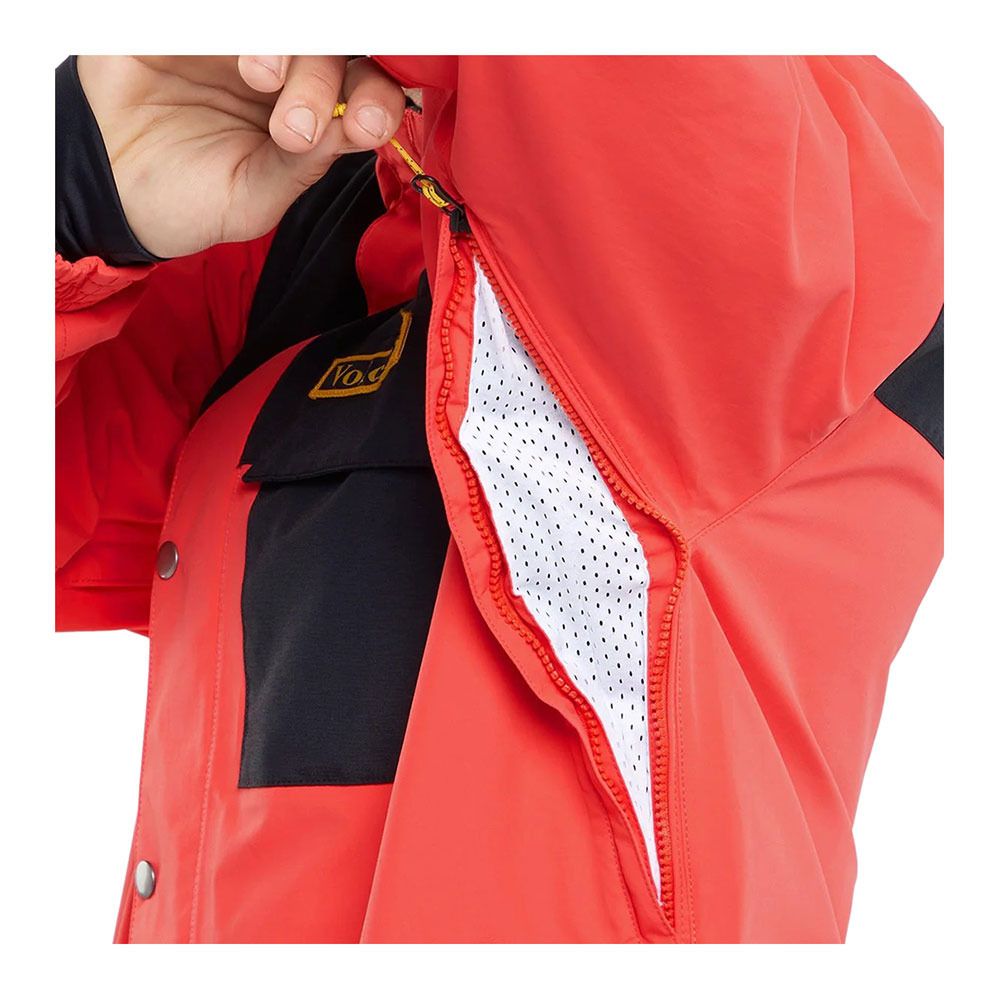 Volcom LONGO GORE-TEX - Veste ski Homme orange