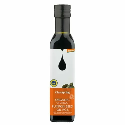 Clearspring Græskarkerneolie (ristet) - 250 ml