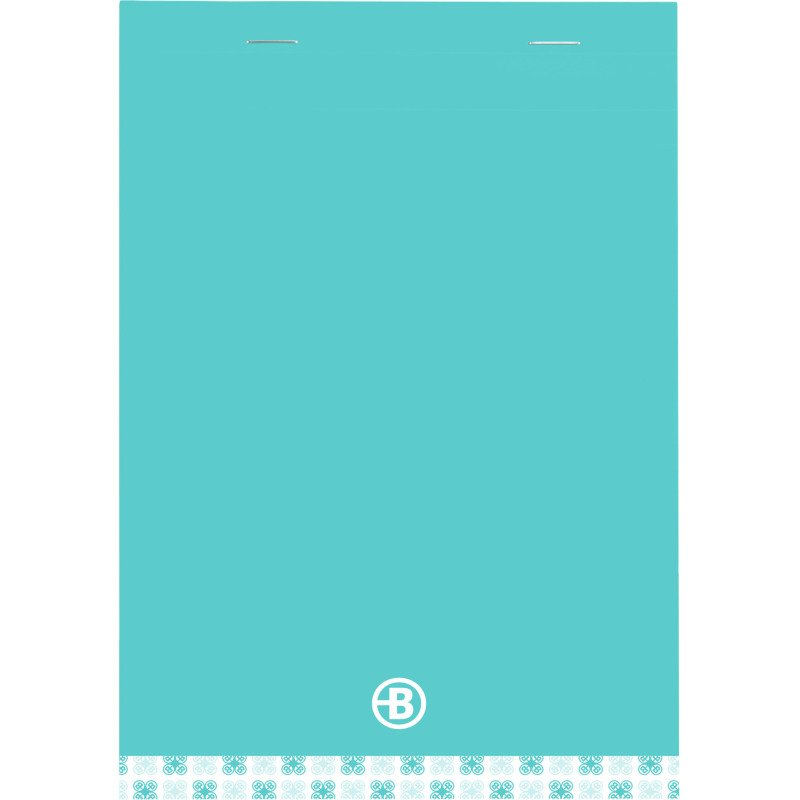 Bloc de bureau Executive Bruneau 14,8 x 21 cm agrafé - 5 x 5 - 80 feuilles