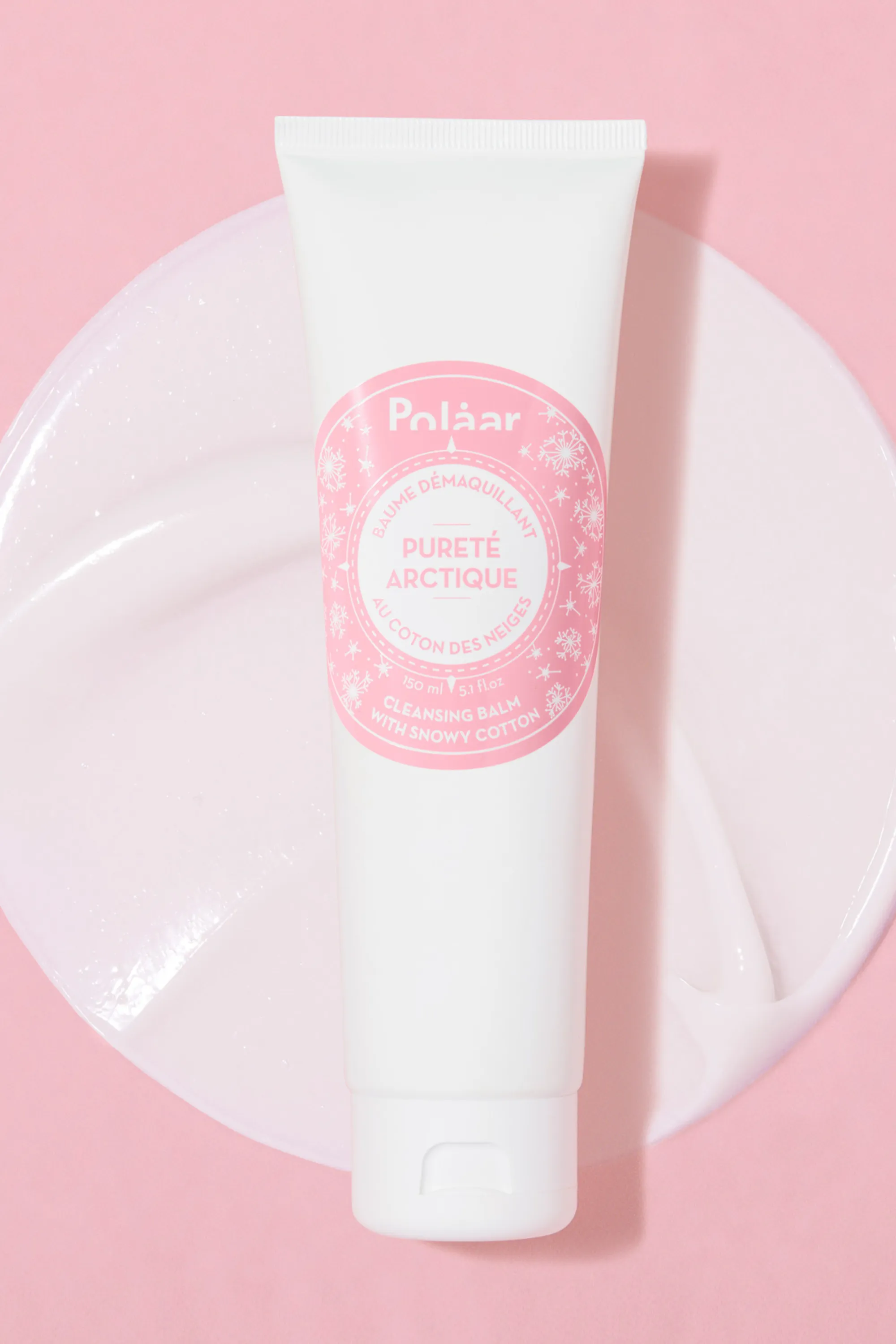 Polaar Baume démaquillant Pureté Arctique au Coton des Neiges-150 ml
