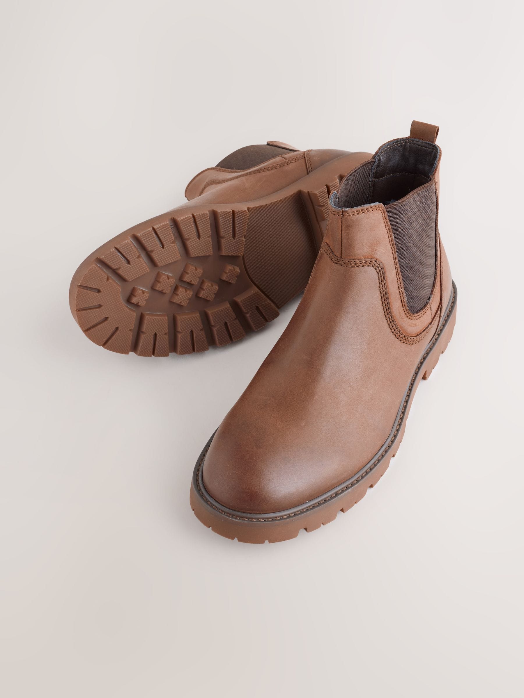 Lichtbruin - Relaxed Chelsea Boots