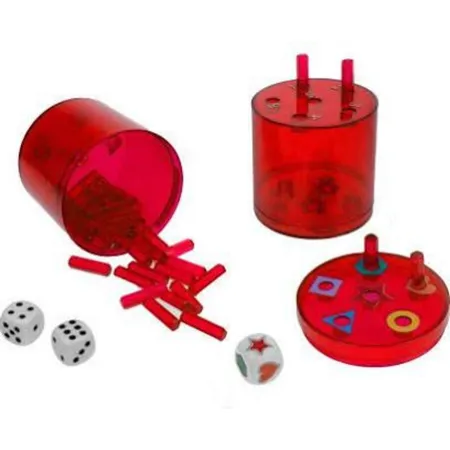 Piatnik Super Six rot, groß, 2 Spielvarianten