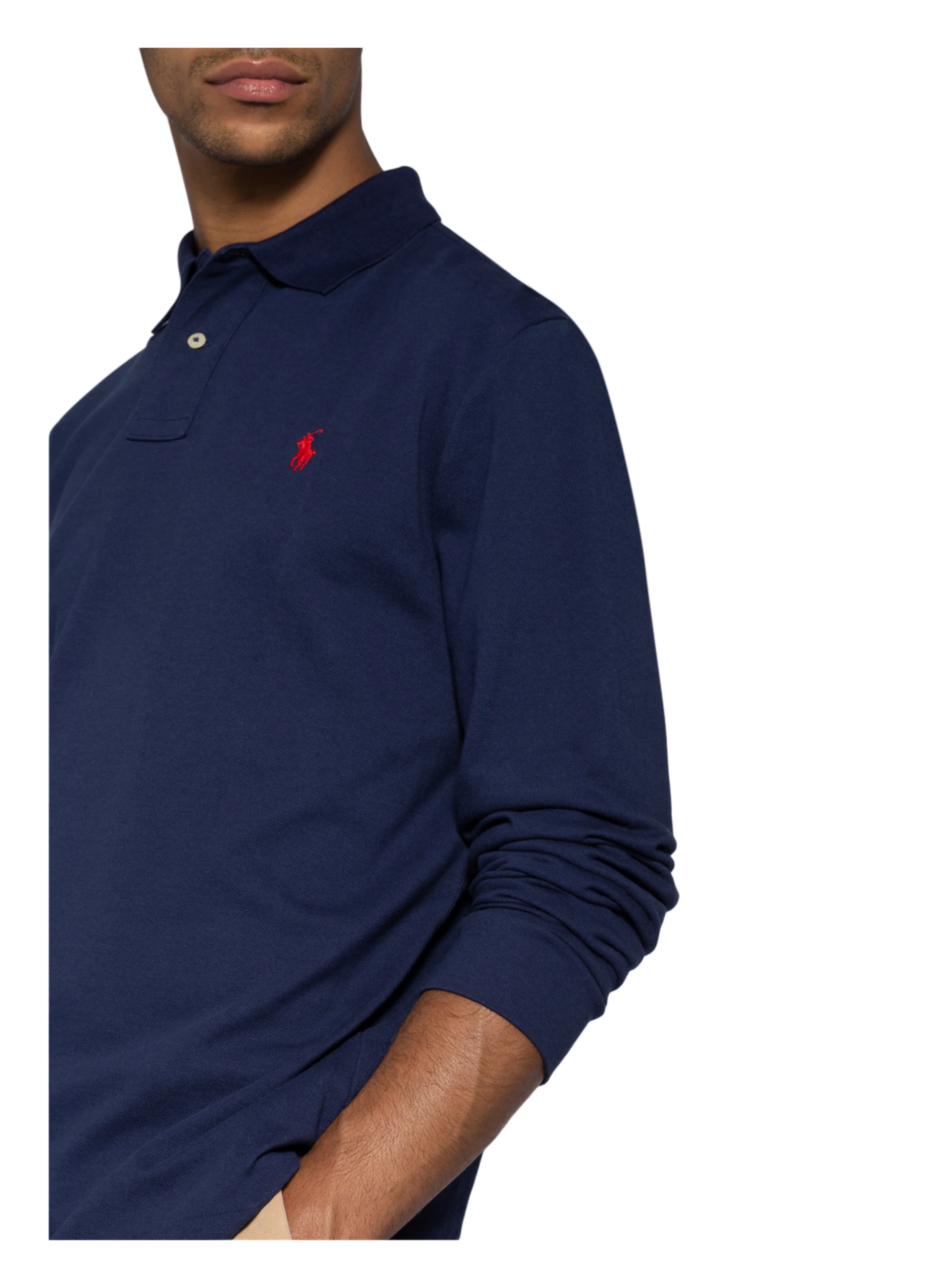 POLO RALPH LAUREN Piqué-Poloshirt Custom Slim Fit