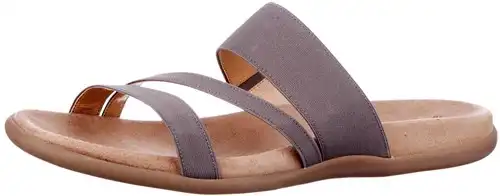 Gabor grijs 63.702.82 - maat 43 slipper grijs - maat 43 Calandschoen