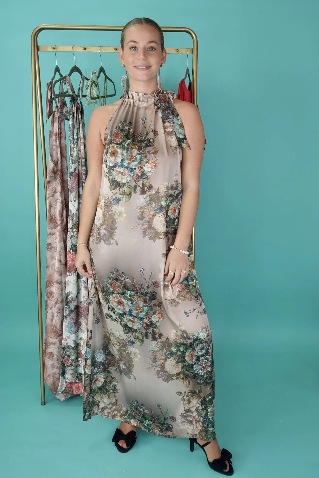 Karmamia Simone Dress daisy mocha