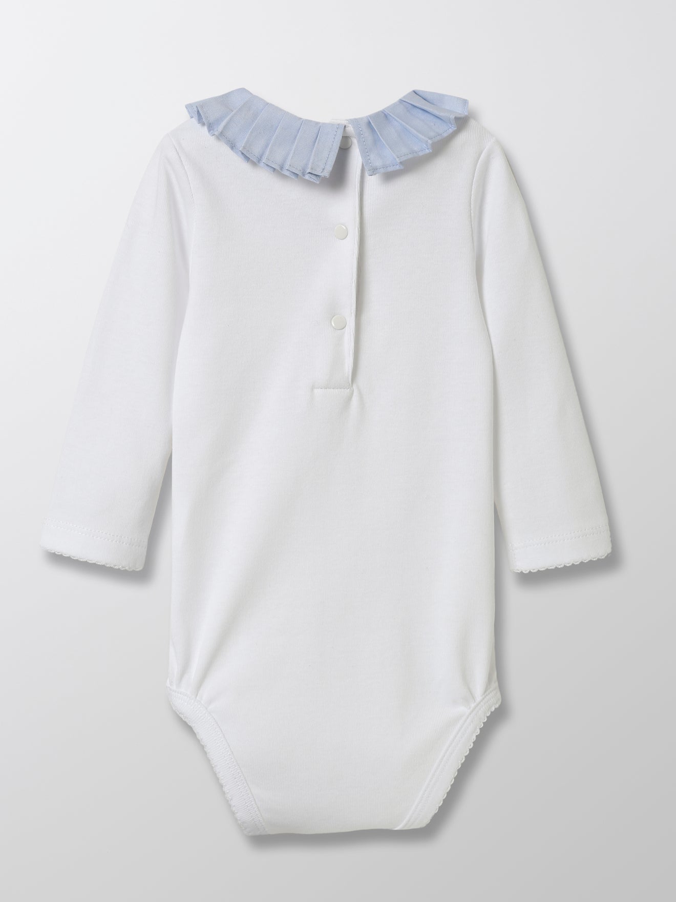 Body Bébé col plissé - Coton biologique