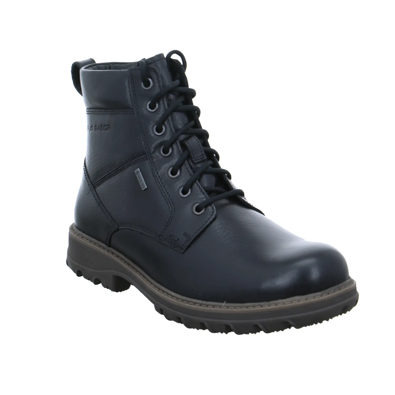PIUS GABOR Winter-Boots Schwarz Leder