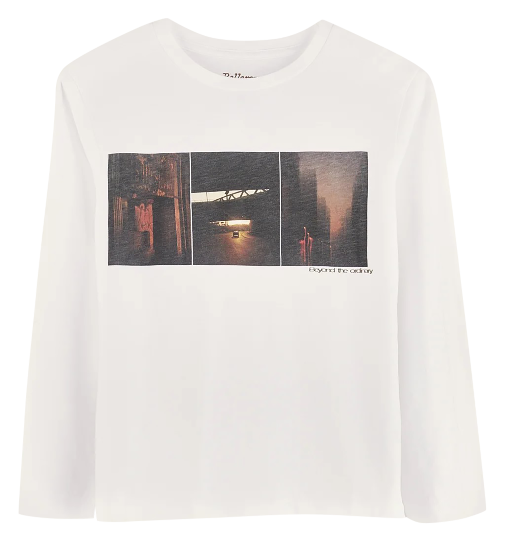 KENNO - Tee-shirt imprimé en coton | Blanc