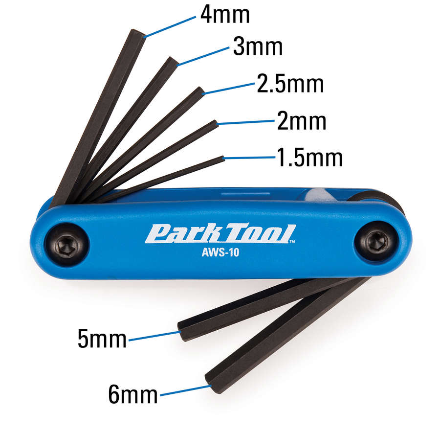 Parktool AWS-10C Inbussleutels