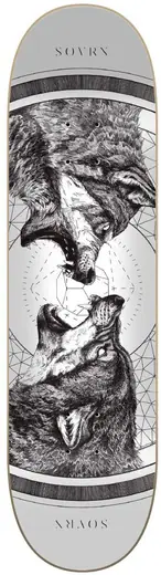 Sovrn Geri & Freki Skateboard Deck | SkatePro