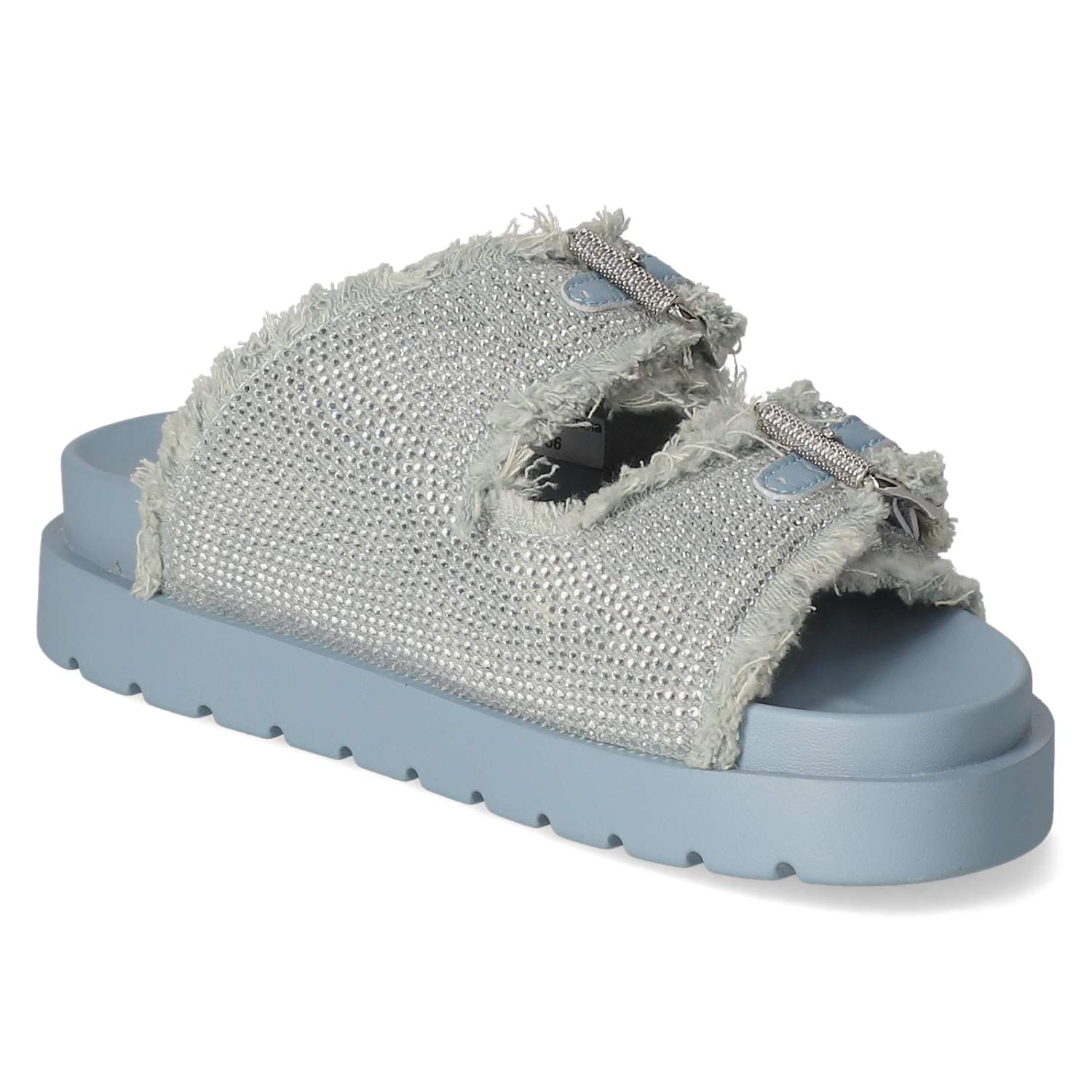 Buffalo Pantoletten EVE ARI SPARK - lt blue