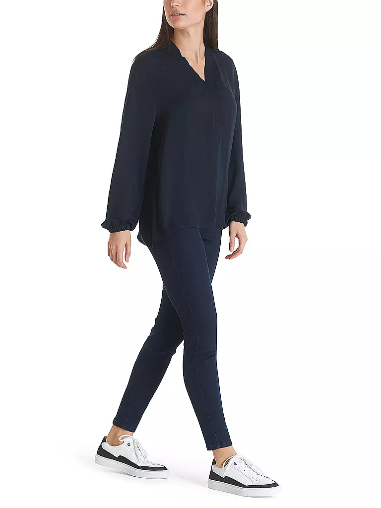 MARC CAIN Bluse dunkelblau