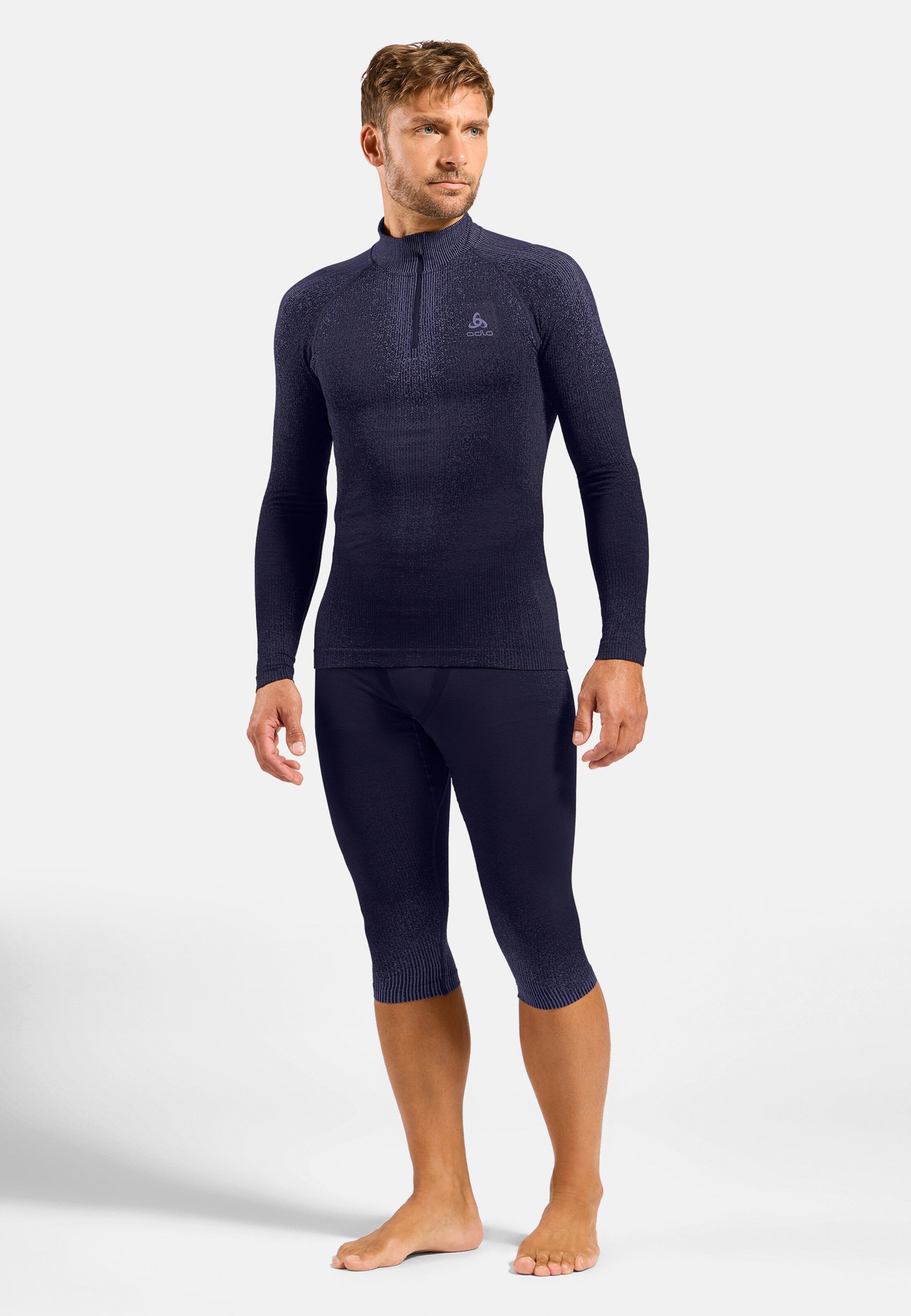 Blackcomb Base Layer 3/4 Tights in Skipper Blue